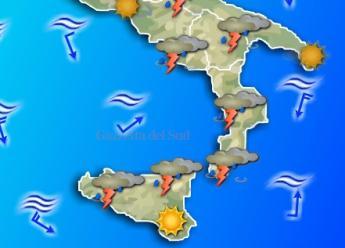 Calabria,allerta meteo per oggi lunedi 25 marzo